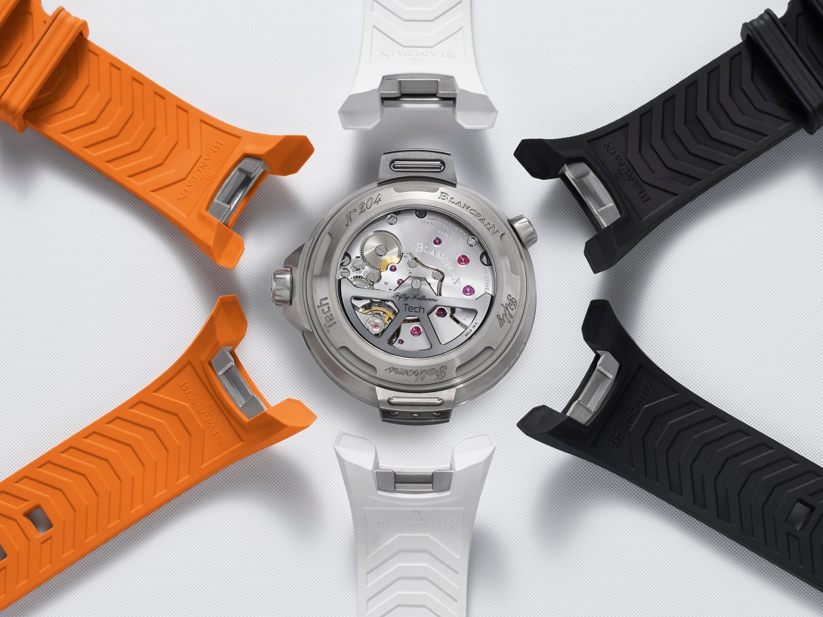 En las profundidades del color con el Fifty Fathoms Tech-Nicolors de&nbsp;Blancpain